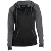 U LOVE IT Purple Goddess Moisture Wick Full-Zip Hooded Jacket