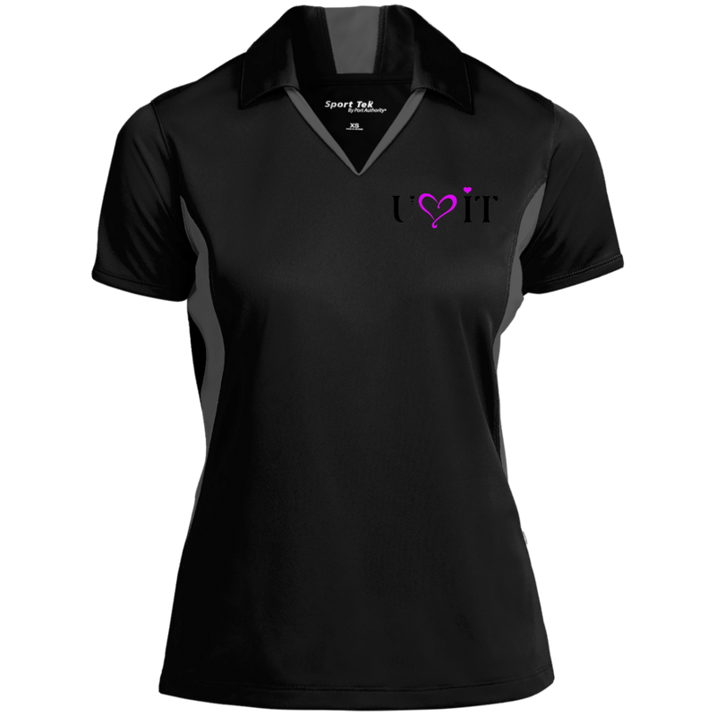 U LOVE IT Purple Goddess Performance Polo